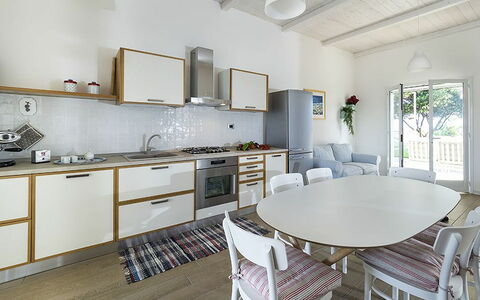 Unterkunft Morgana: Esszimmer, Küche