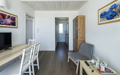 Unterkunft Marina: Esszimmer, Wohnzimmer