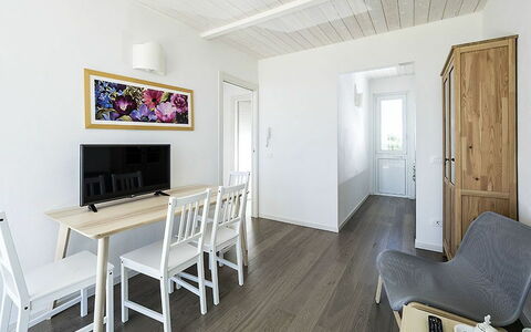 Unterkunft Marina: Esszimmer, Wohnzimmer