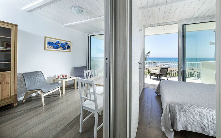 Unterkunft Marina: Esszimmer, Schlafzimmer, Wohnzimmer