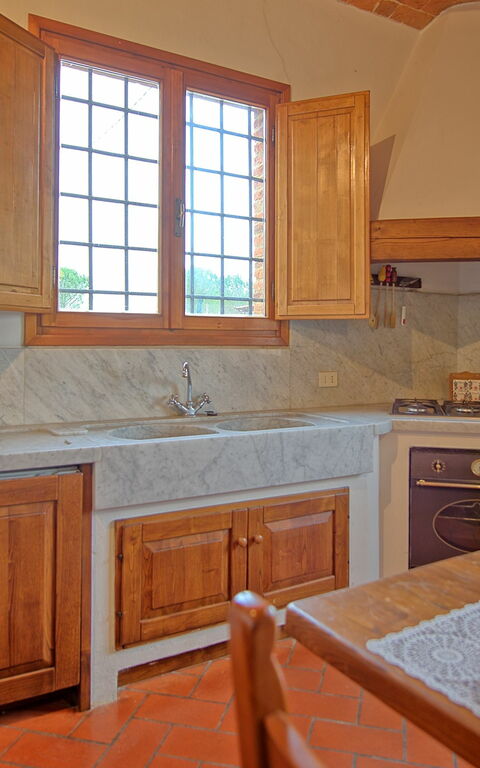 Casale Chiara: Esszimmer, Küche