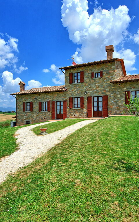 Villa Farneta: Außen, Garten