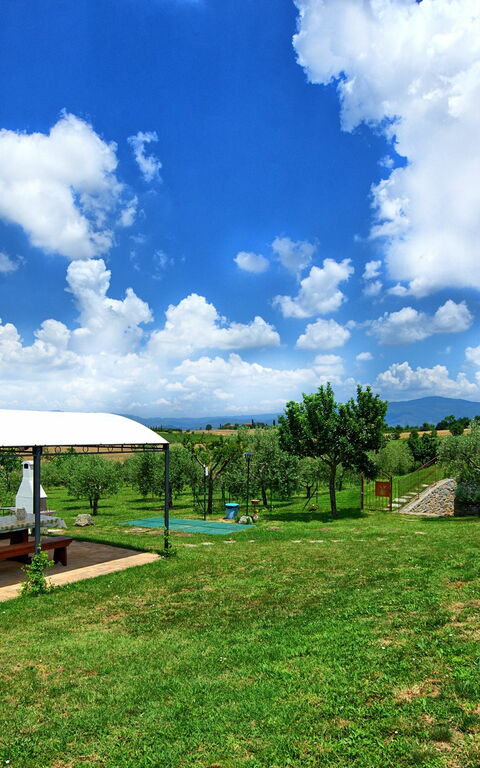 Villa Farneta: Garten