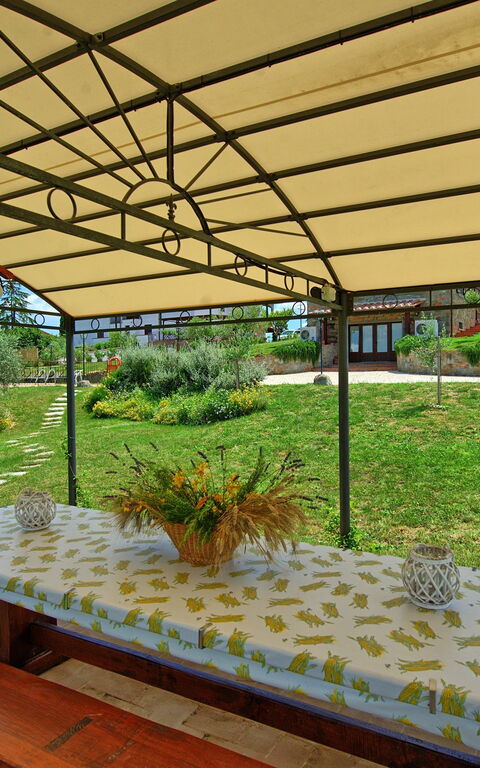 Villa Farneta: Garten