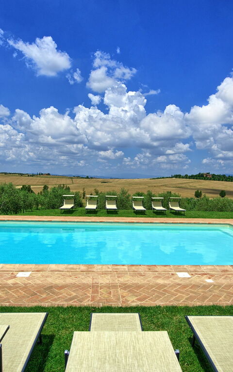 Villa Farneta: Garten, Schwimmbad