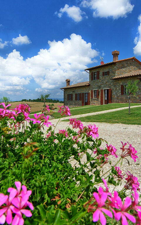 Villa Farneta: Außen, Garten