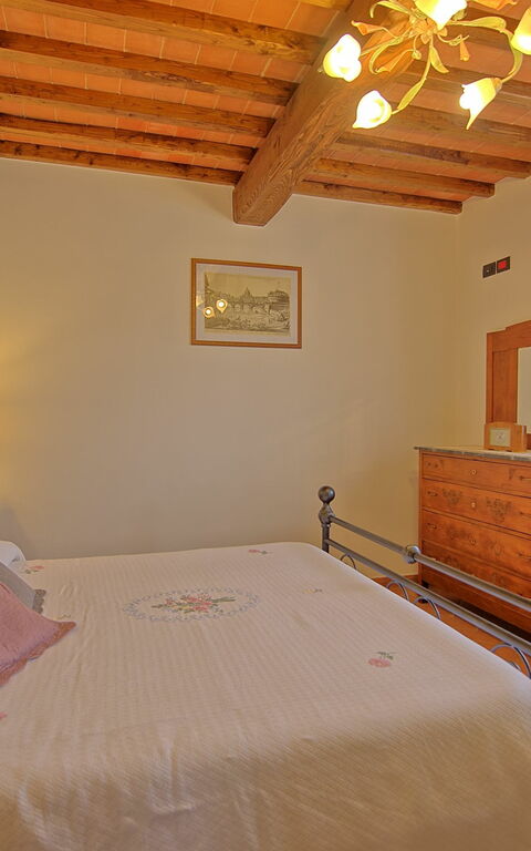 Villa Farneta: Schlafzimmer