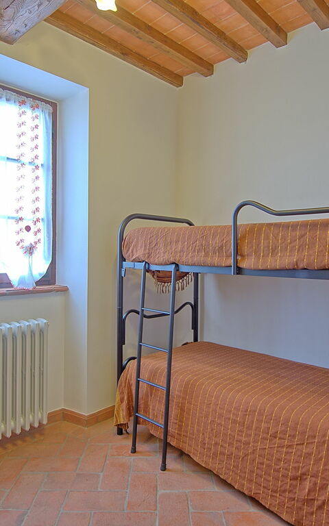 Villa Farneta: Schlafzimmer