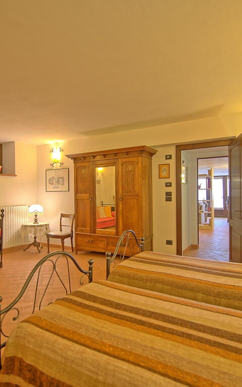 Villa Farneta: Schlafzimmer