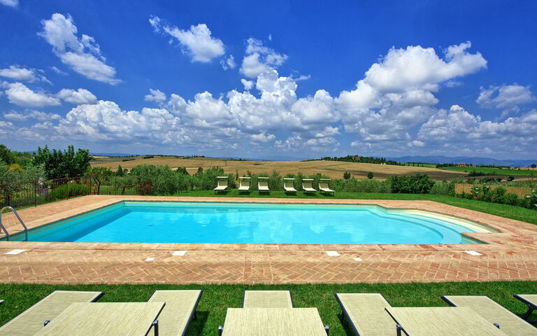 Villa Farneta: Garten, Schwimmbad