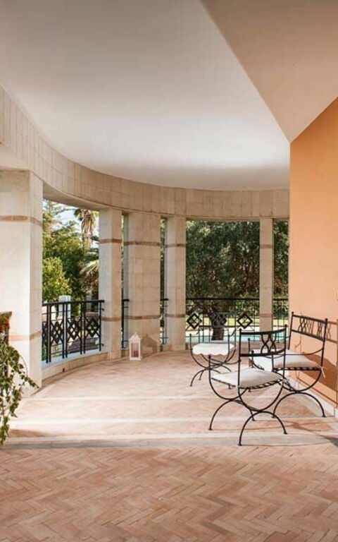 Villa Vendicari: Balkon / Terrasse / Patio, Draussen
