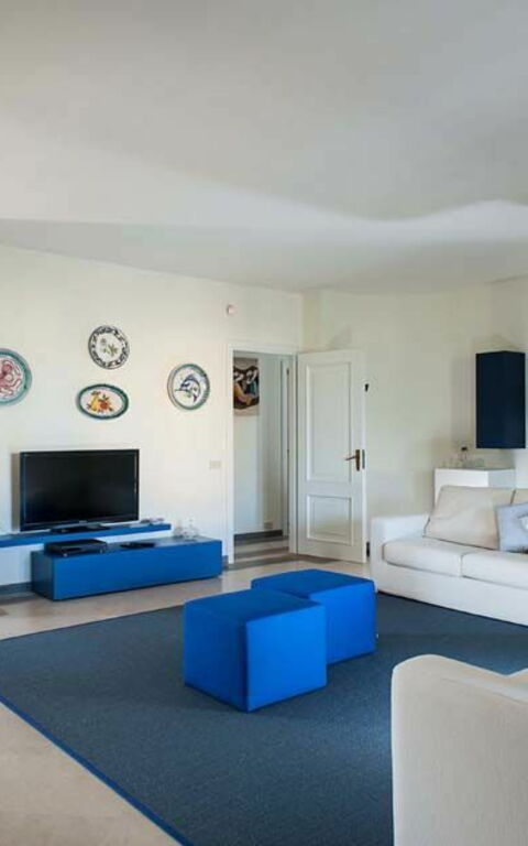 Villa Vendicari: Wohnzimmer