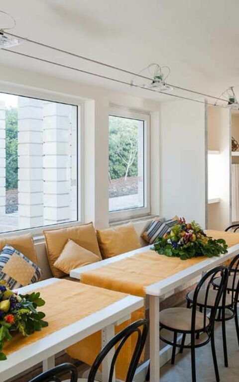 Villa Vendicari: Esszimmer