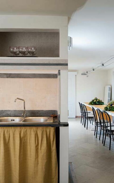 Villa Vendicari: Esszimmer