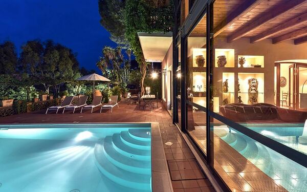 Villa la Boheme: Außen, Schwimmbad, Sommer