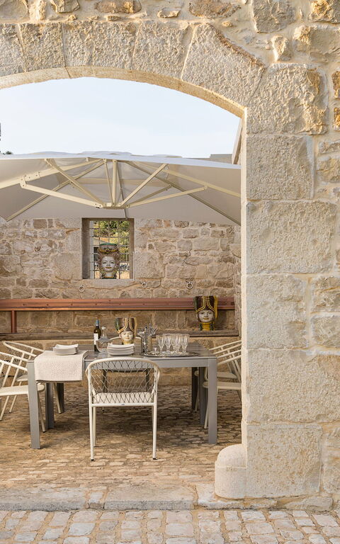 Villa Luna: Außen, Balkon / Terrasse / Patio, Draussen