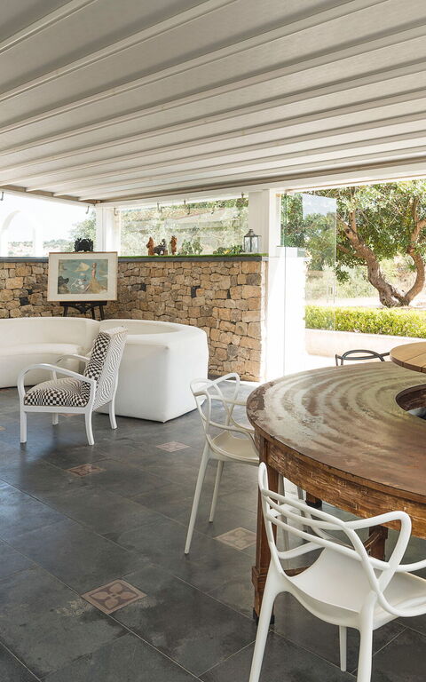 Villa Luna: Wohnzimmer