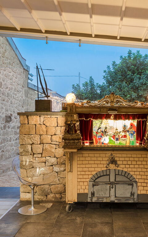 Villa Luna: Wohnzimmer