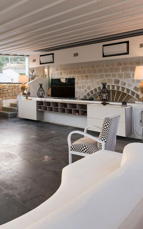 Villa Luna: Wohnzimmer