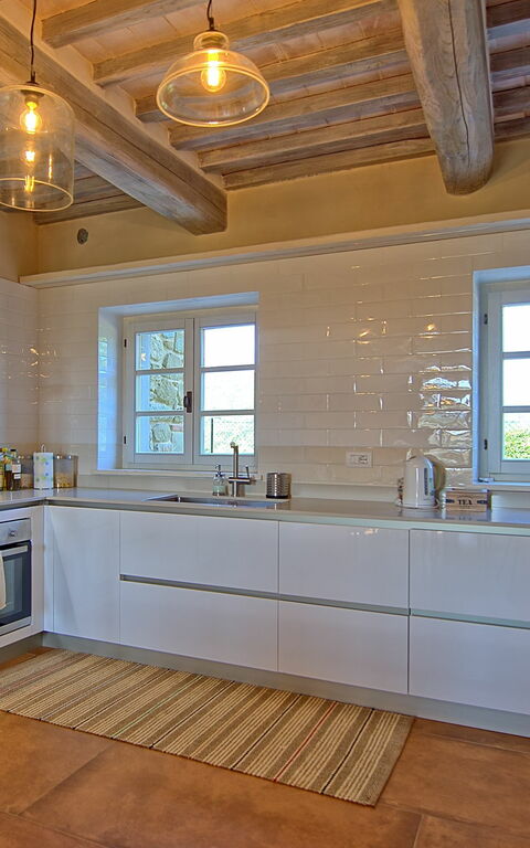 Villa Giacomo: Esszimmer, Küche