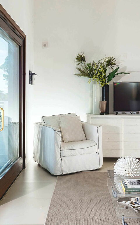 Villa Nettuno: Wohnzimmer