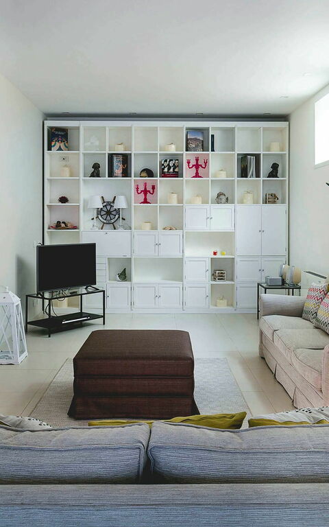 Villa Nettuno: Wohnzimmer