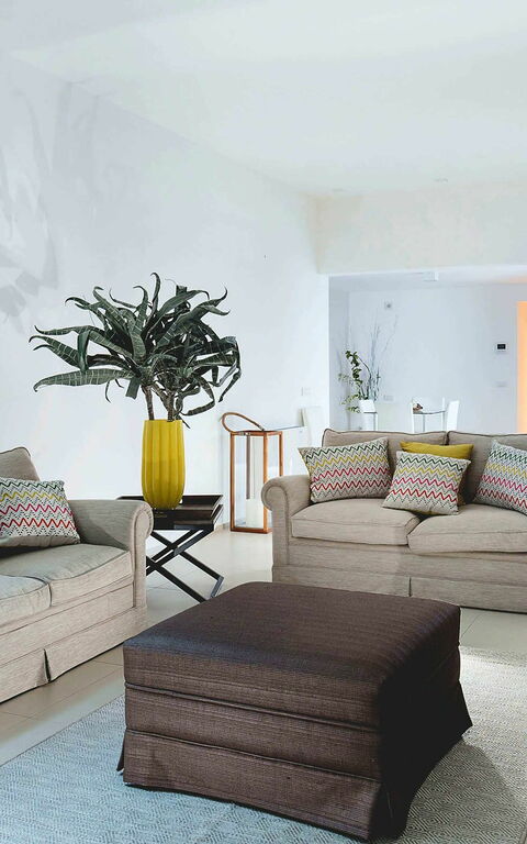 Villa Nettuno: Wohnzimmer