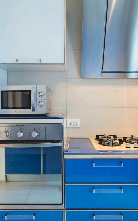 Villa Nettuno: Küche