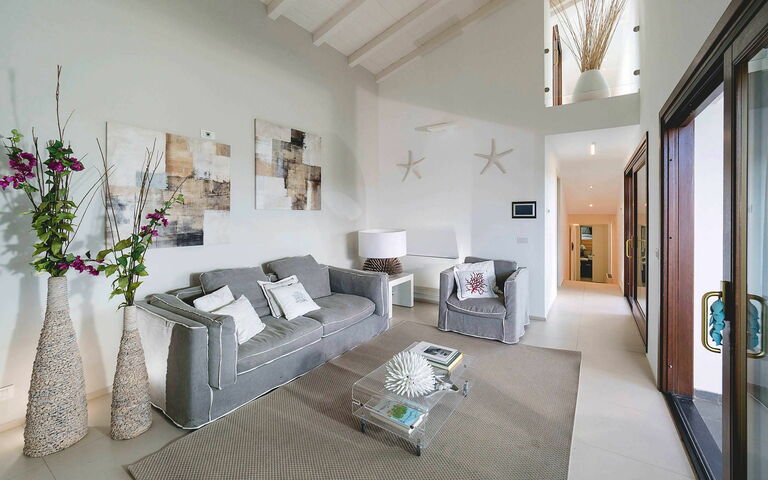Villa Nettuno: Wohnzimmer
