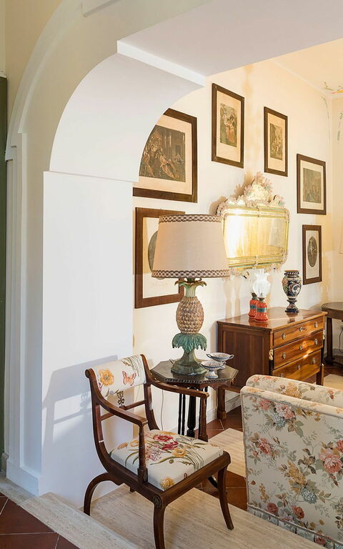 Villa San Ciro: Wohnzimmer