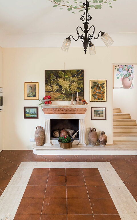 Villa San Ciro: Küche