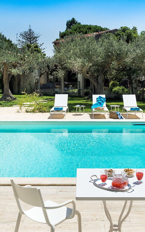 Villa San Ciro: Draussen, Garten, Schwimmbad, Sommer