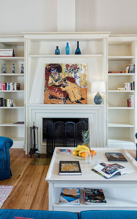 Villa La Capinera: Wohnzimmer