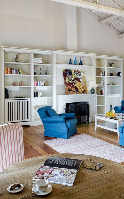 Villa La Capinera: Esszimmer, Wohnzimmer