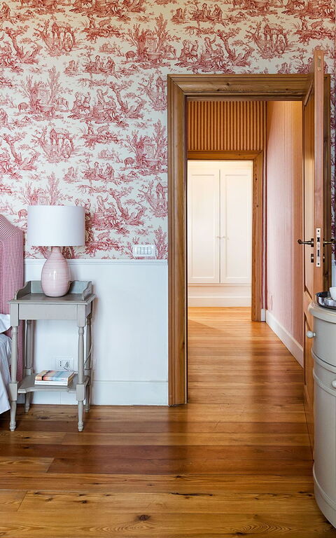 Villa La Capinera: Bad, Schlafzimmer