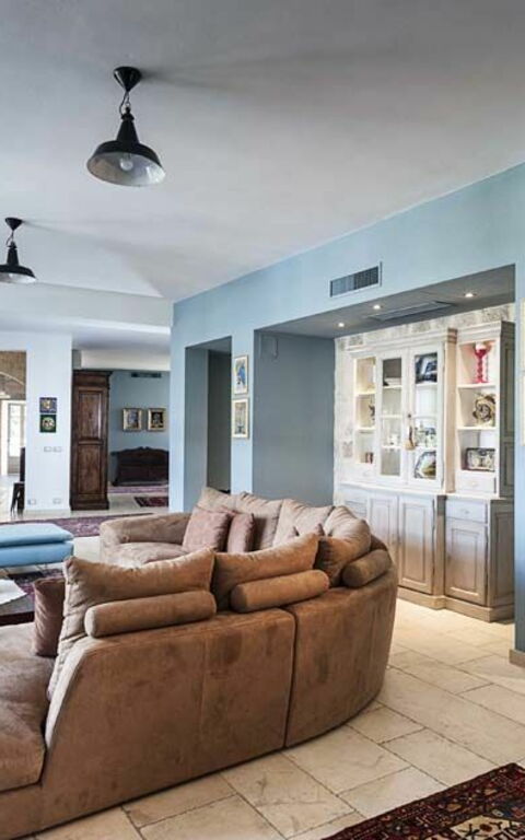 Villa Casi o Cantu: Wohnzimmer