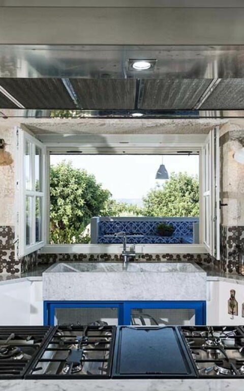 Villa Casi o Cantu: Küche