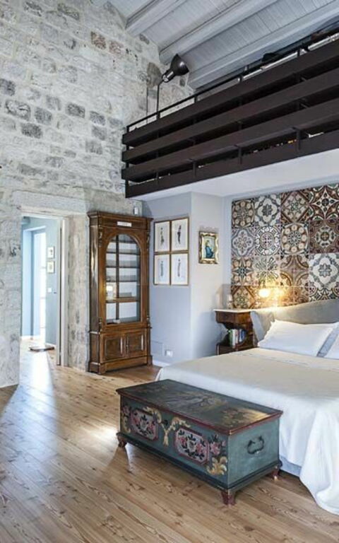 Villa Casi o Cantu: Schlafzimmer
