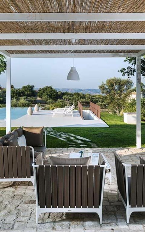 Villa Casi o Cantu: Draussen