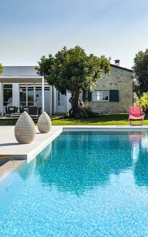 Villa Casi o Cantu: Schwimmbad