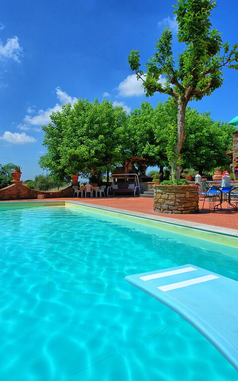 Casale San Martino: Draussen, Schwimmbad