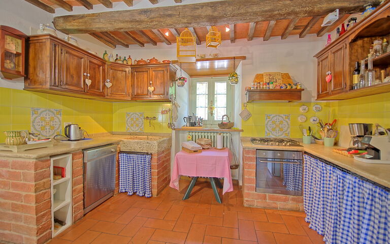 Casale San Martino: Esszimmer, Küche