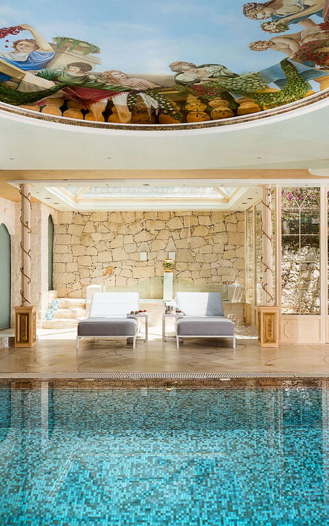 Villa Drago Spa: Schwimmbad
