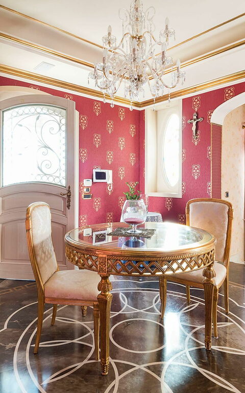 Villa Drago Spa: Esszimmer