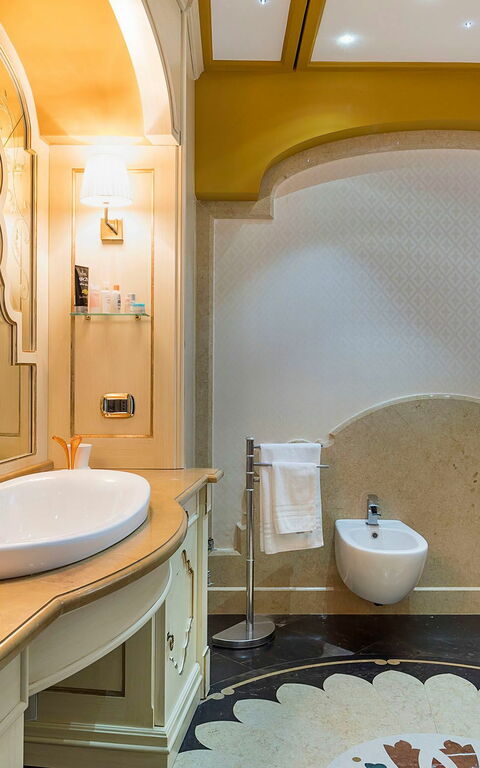 Villa Drago Spa: Bad