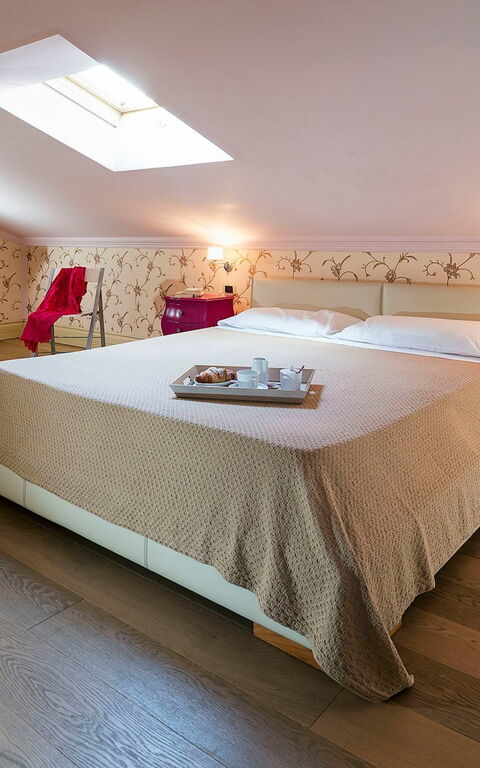 Villa Drago Spa: Schlafzimmer
