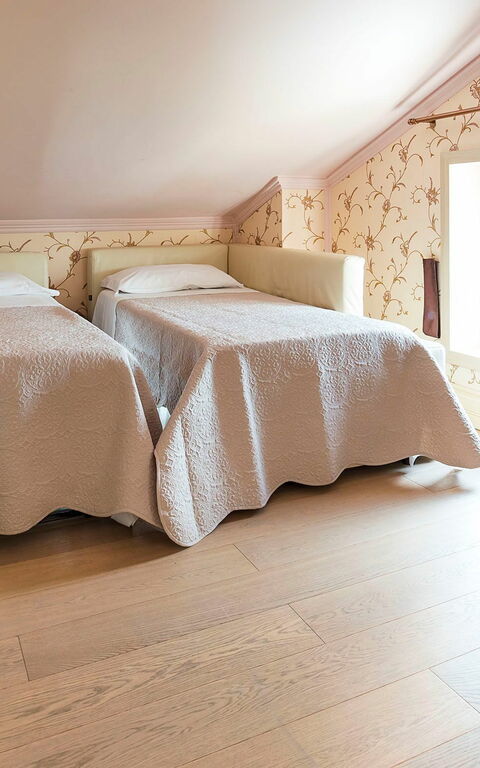 Villa Drago Spa: Schlafzimmer