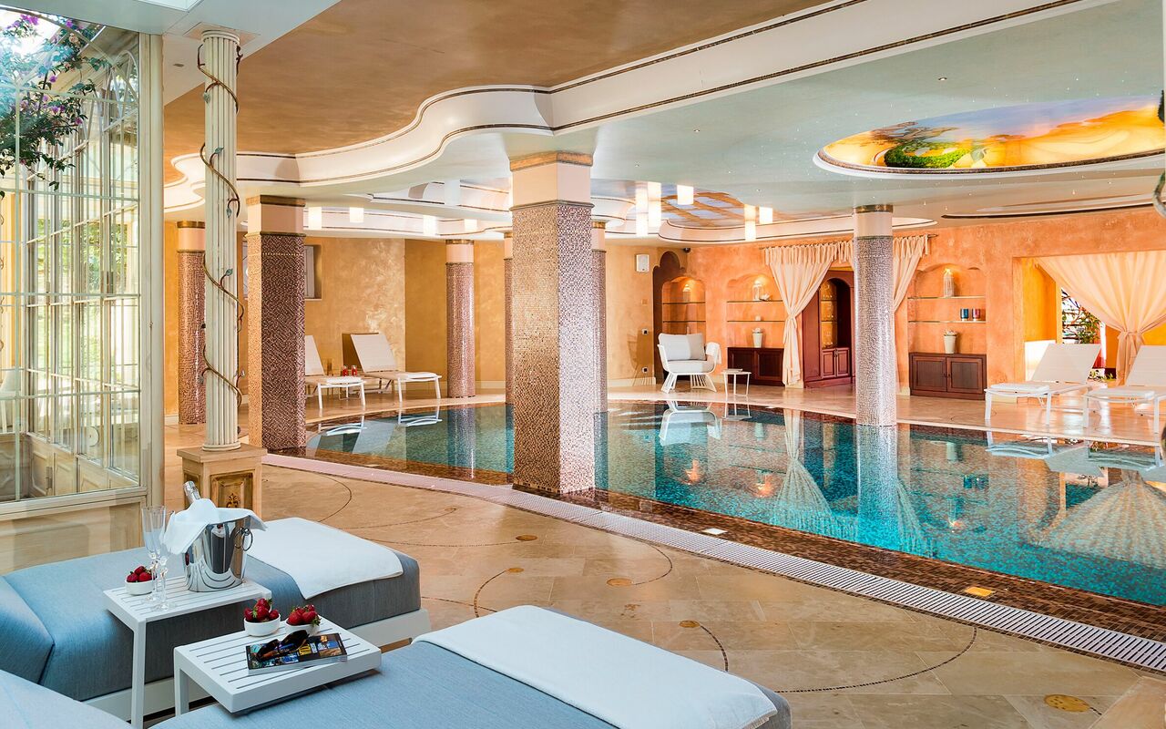 Villa Drago Spa: Schwimmbad