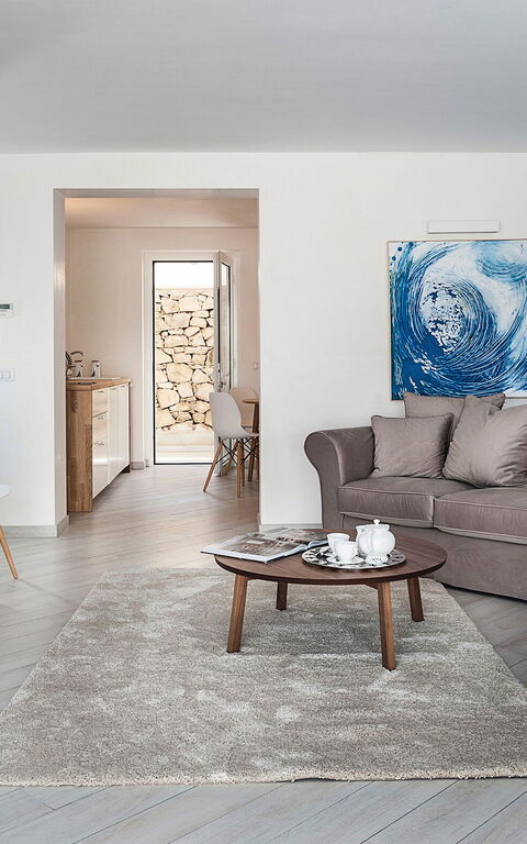 Villa Blumarine: Wohnzimmer