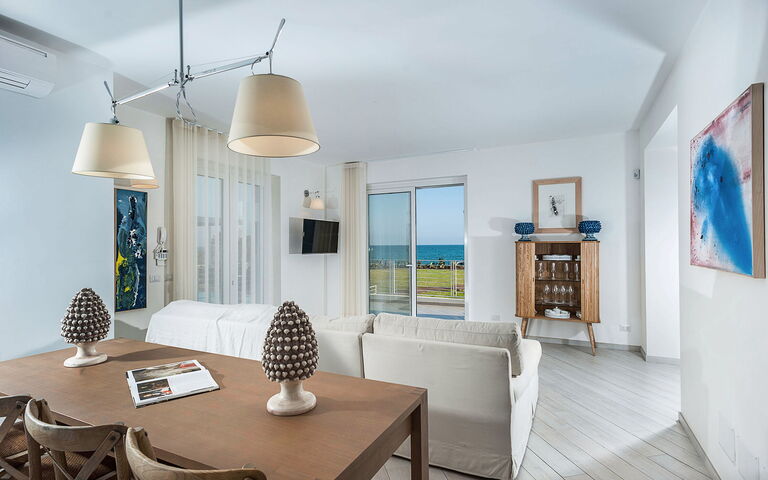Villa Blumarine: Wohnzimmer